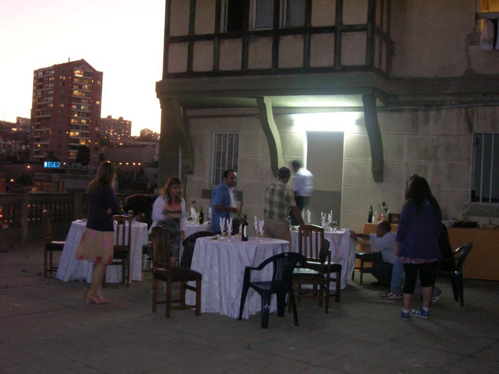 B&B Patrimonial Little Castle Vina del Mar Exterior photo